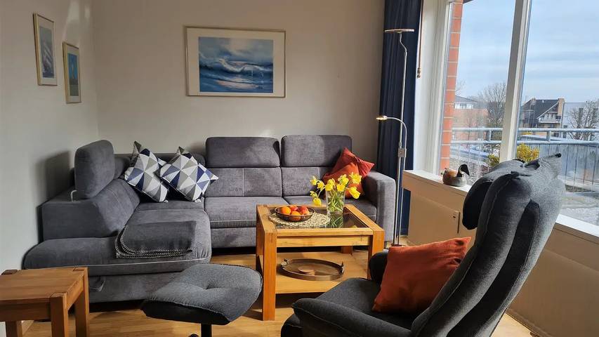 Ferienwohnung für 2 Personen, mit Balkon - 1
