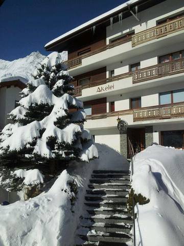 Gîte pour 4 personnes, avec balcon, adapté aux familles à Saas-Fee