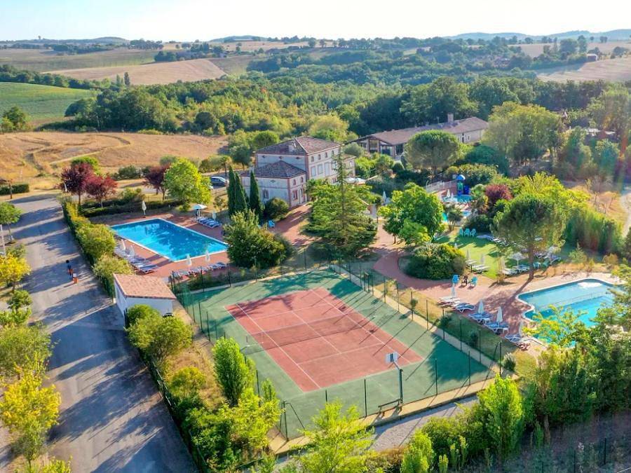 Domaine du Koukano - Tente en toile et en bois 5 personnes - Tente Lodge Robinson in Maurens-Scopont, Région de Castres