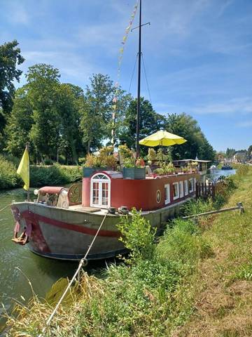 Bateau pour 3 personnes, avec terrasse et vue, animaux acceptés dans Hauts-de-France