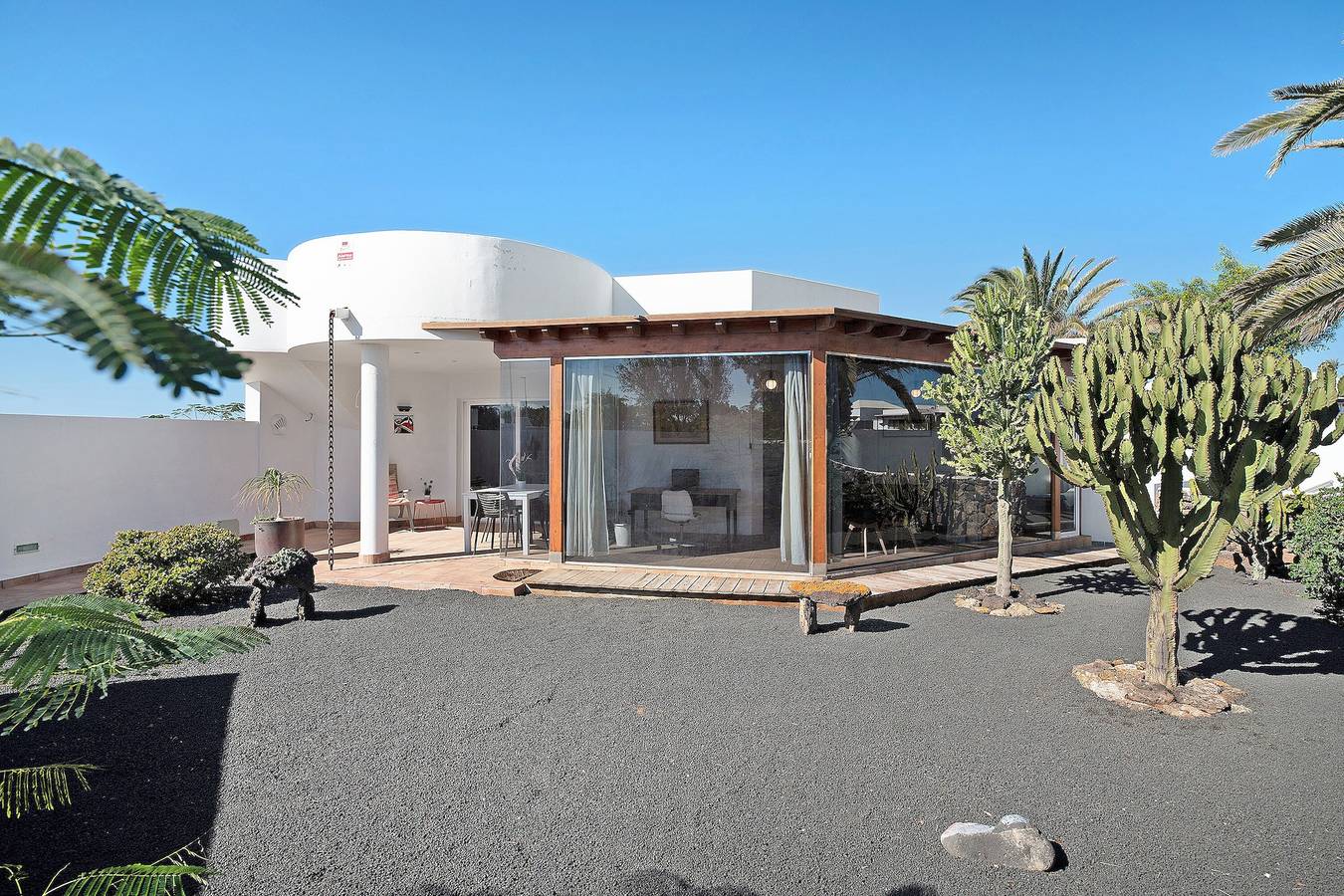 Villa de vacaciones 'La Rinconera' con terraza privada, jardín privado y Wi-Fi in Playa Blanca, Yaiza