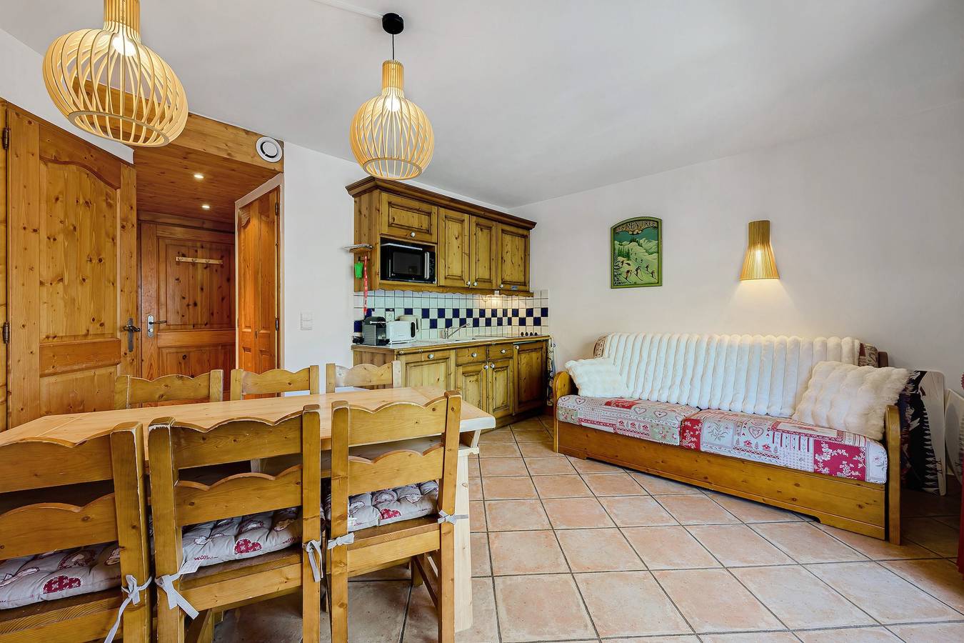 Ganze Wohnung, Appartement „Les Ancolies“ mit Balkon in Les Menuires, Saint-Martin-de-Belleville