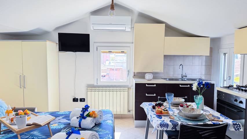 Ferienwohnung für 2 Personen, mit Ausblick in Sottomarina