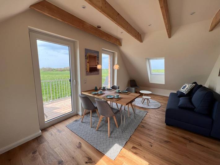 Ferienwohnung für 4 Personen, mit Whirlpool und Sauna sowie Garten in Neßmersiel - 2