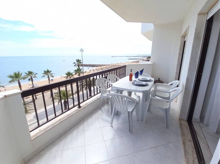 Apartamento de férias para 6 pessoas, com Varanda em Quarteira