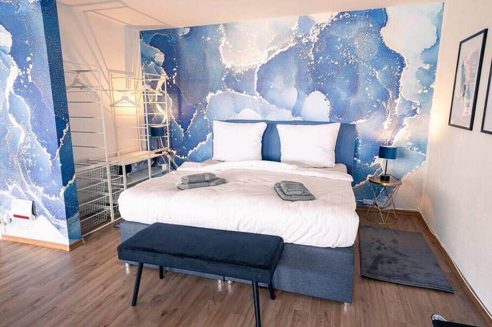 Ganze Wohnung, City Loft | 5 Min Rhein-Galerie in Ludwigshafen, Kurpfalz