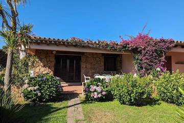 Ferienhaus für 4 Personen, mit Terrasse und Garten in Lu Miriacheddu