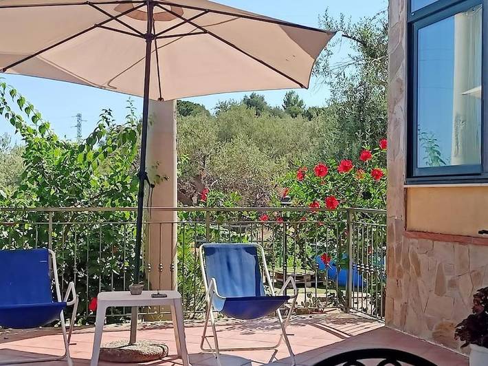 Villa per 4 persone, con giardino e panorama in Trabia