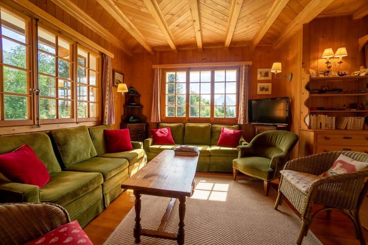 Gîte pour 13 personnes, avec Balcon ainsi que Balcon/Terrasse et Jardin à Gryon - 2