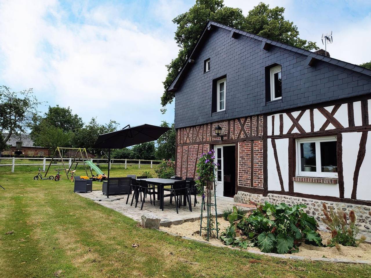 Gîtes de France® - Ferme des Marronniers in Fresne-le-Plan, Région de Rouen