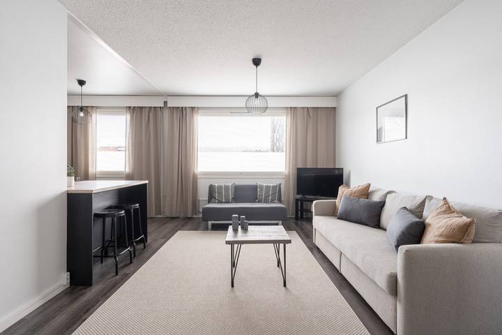 Ganze Wohnung, Newly Renovated 1Br Home that Hosts up to 8 Guests in Pirkanmaa