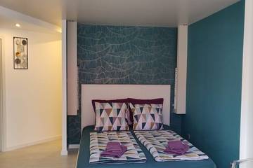 Gîte pour 4 personnes, avec terrasse et jardin, animaux acceptés à Muttersholtz