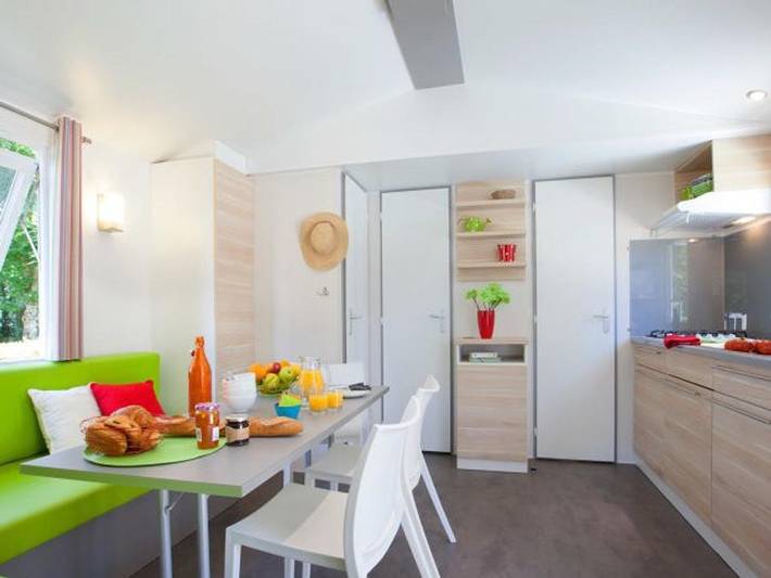 Mobil home pour 6 personnes, avec bassin pour enfant à Saint-Julien-des-Landes - 3