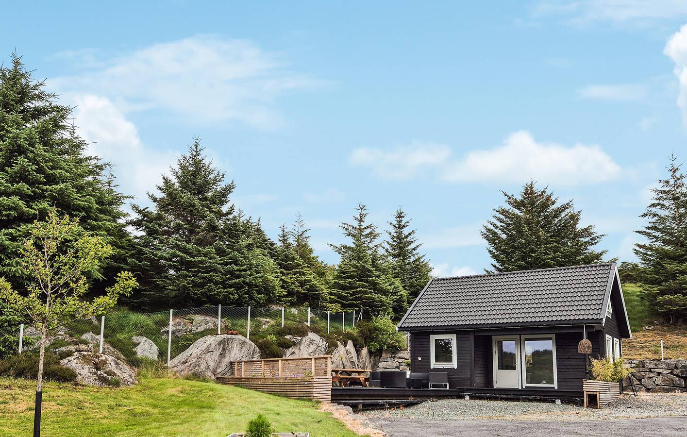 Feriehus for 4 personer med terrasse in Haugesund