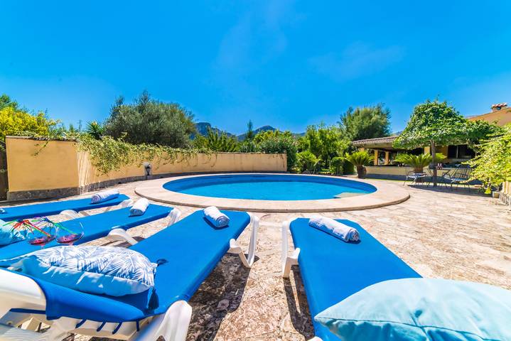 Luxus-Finca für 6 Personen, mit Terrasse und Garten in Pollença - 2