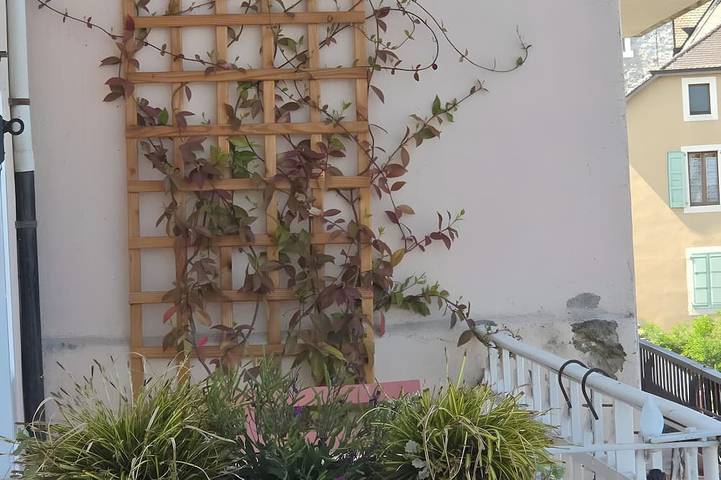 Gîte pour 2 personnes, avec terrasse à Excenevex