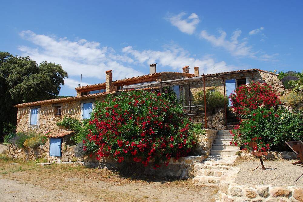 La Petite Gipiere Haus in der Provence, in der Nähe des Sees Sainte Croix du Verdon in Aups, Brignoles Region