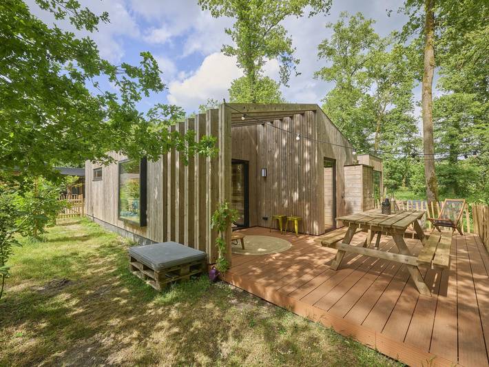 Vakantiehuis voor 4 personen, with Terras and Tuin as well as Sauna in Belgisch-Limburg