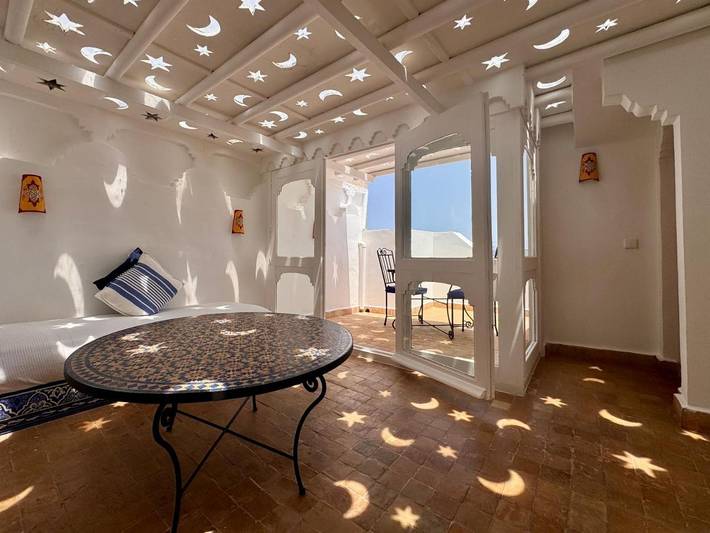 Hôtel pour 4 personnes, avec vue et jardin