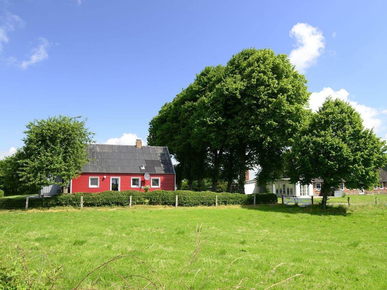 Fewo1846 - Rotes Haus - fewo1846 - Rotes Haus - Ferienhaus mit überdachter Terrasse und 2 Schlafzimmern in Husby, Schleswig-Flensburg