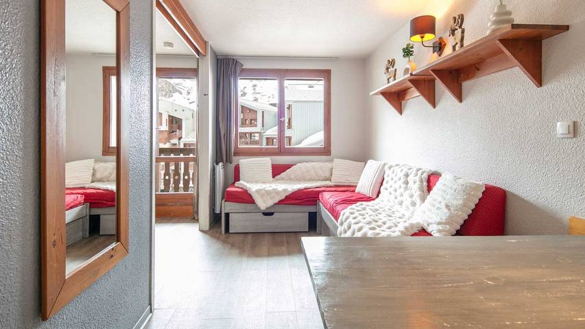 Location de vacances pour 4 personnes, avec Balcon à Tignes