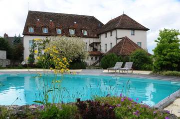 Hôtel pour 2 personnes, avec jardin et piscine, animaux acceptés à Saulieu