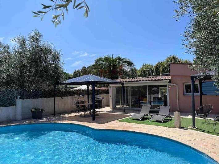 Maison de vacances pour 6 personnes, avec piscine et jardin