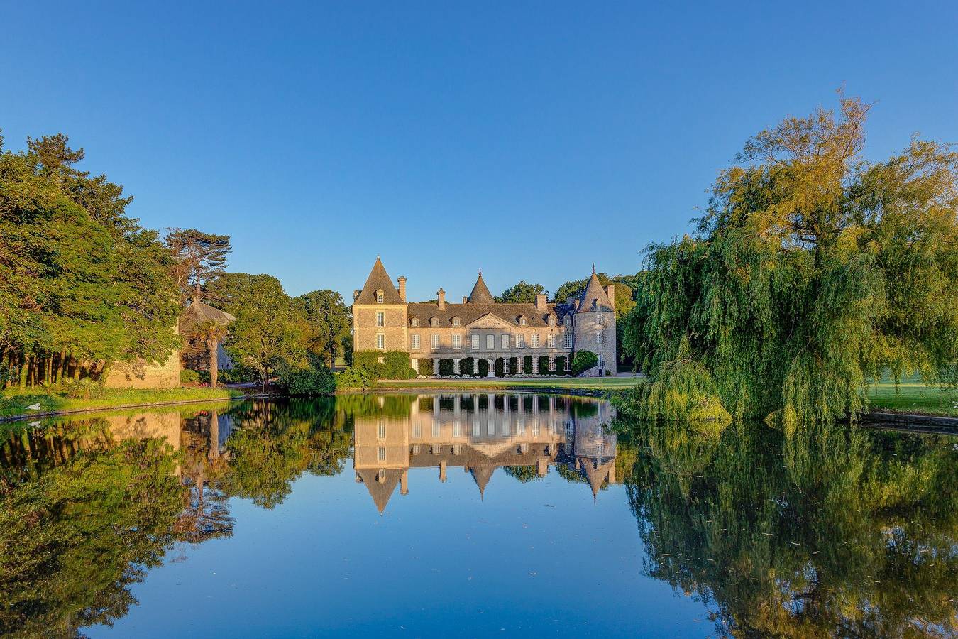 Zamek dla 10 osoby w Tocqueville, Normandia