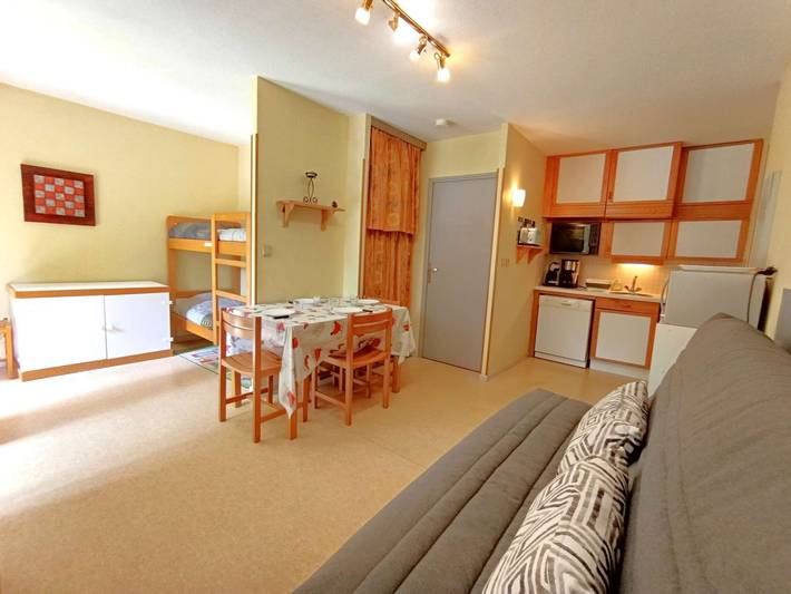 Gîte pour 6 personnes, avec balcon, animaux acceptés dans Thermes de Saint-Lary Soulan - 3