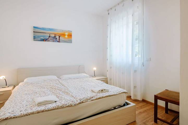 Ganze Wohnung, Gemütliche Wohnung für 4 Personen mit  W-Lan, Tv, Innenhof und Haustiere erlaubt in Caldonazzo, Caldonazzosee