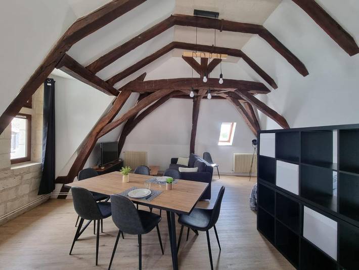 Location de vacances pour 6 personnes, avec Vue à Chinon