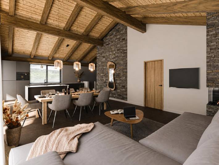 Ski-in-Ski-out-Chalet mit Sauna und Garten in St. Lambrecht, Murau (Kreischberg)