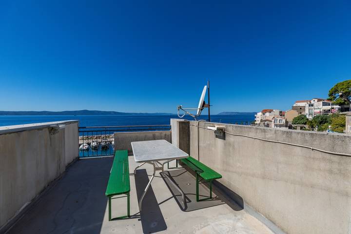 Apartament wakacyjny dla 4 osób, z balkon/ taras w Drašnice