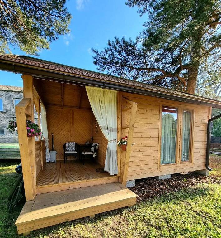 Location de vacances pour 2 personnes, avec terrasse et jardin dans Kolka - 4