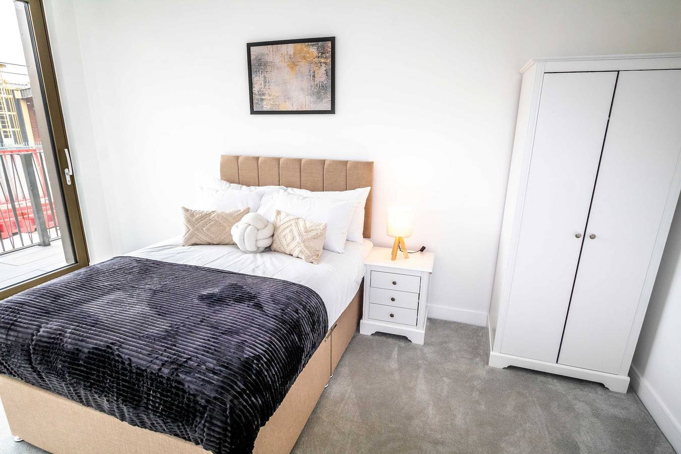 Ganze Wohnung, Ferienwohnung für 4 Personen mit Balkon/Terrasse in Manchester, Greater Manchester