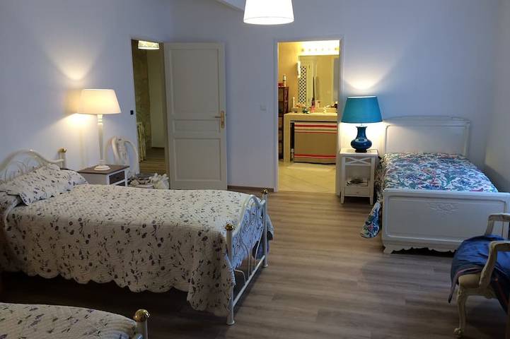 Gîte pour 7 personnes, avec jardin, animaux acceptés à Saint-Philippe-d'Aiguille - 3