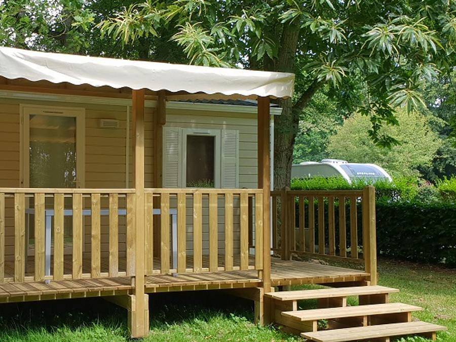Camping Noix de Pecan'y - Mobilhome 5 personnes - Mobil home Estival 2018 (sanitaire Camping) in Le Buisson-de-Cadouin, Périgord Noir