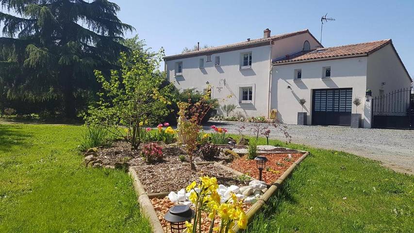 Chambre d’hôte pour 2 personnes, avec jardin