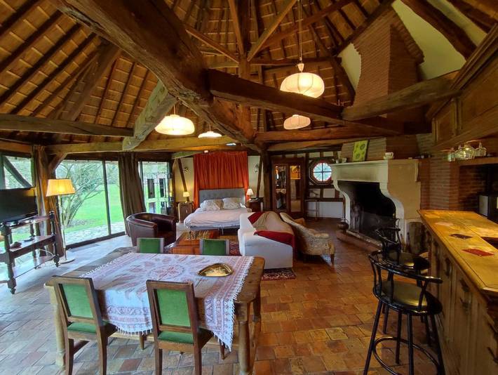 Gîte pour 2 personnes, avec jardin et terrasse dans Parc naturel régional des Boucles de la Seine Normande - 2