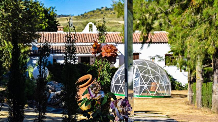 Casa de vacaciones 'El Rancho' con vistas a la montaña, piscina, Wi-Fi y jardín in Montecorto, Andalucía
