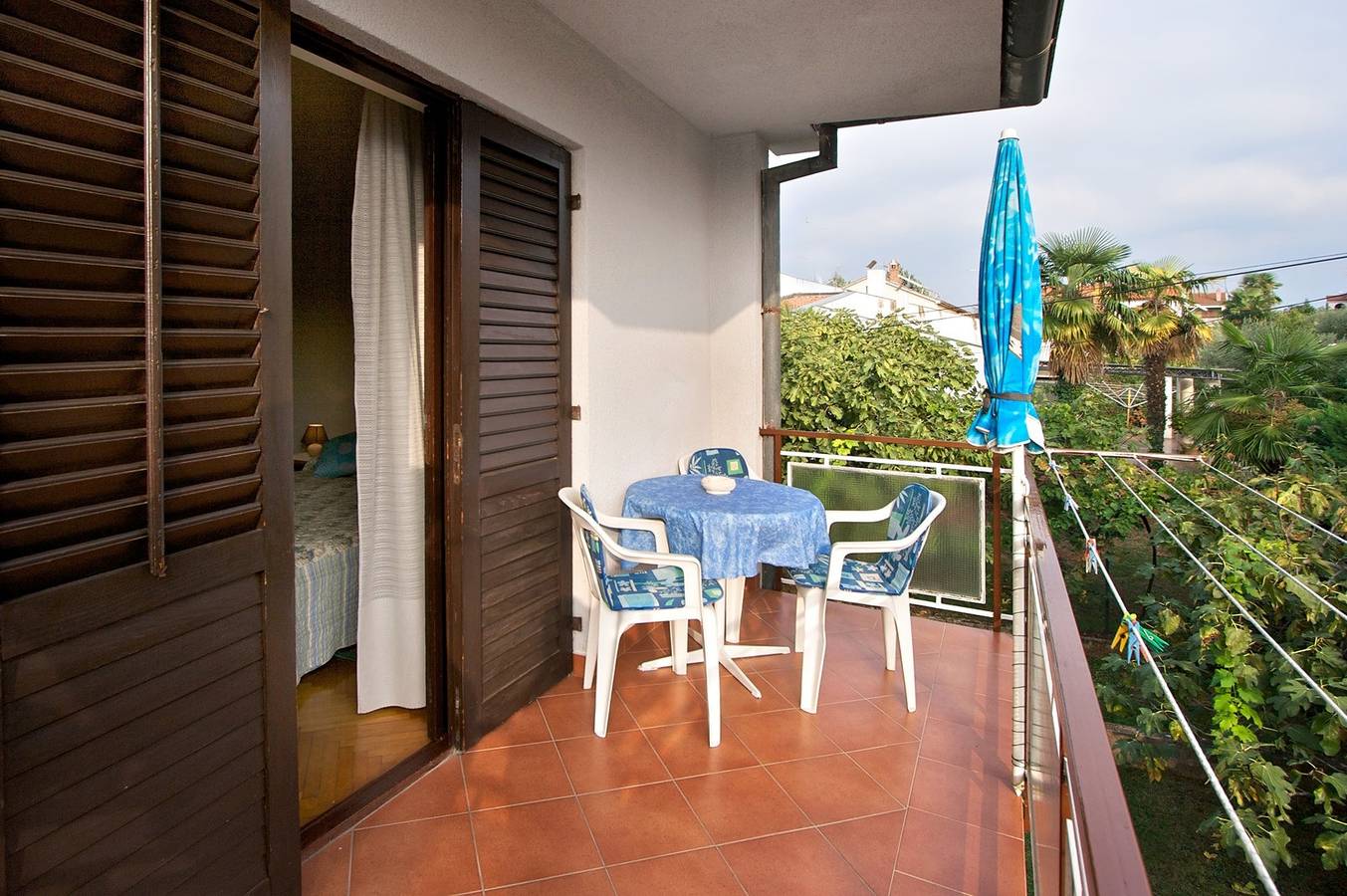 Apartamento entero, Apartamento de vacaciones para 3 personas con balcón in Poreč, Region de Porec