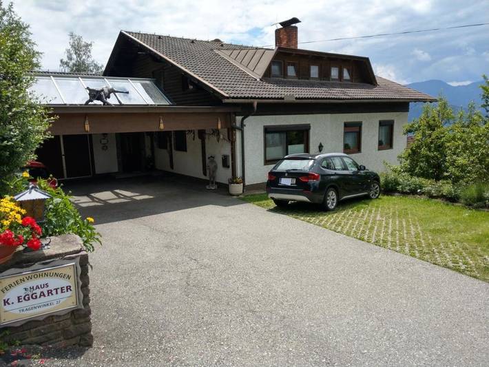 Ferienwohnung für 2 Personen, mit Balkon und Terrasse sowie Garten in Fresach