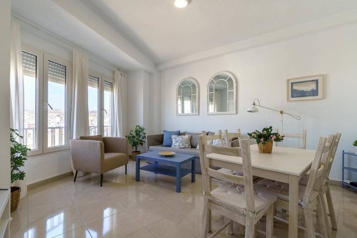 Appartamento per 6 persone, con Panorama a Malaga Centro Historico