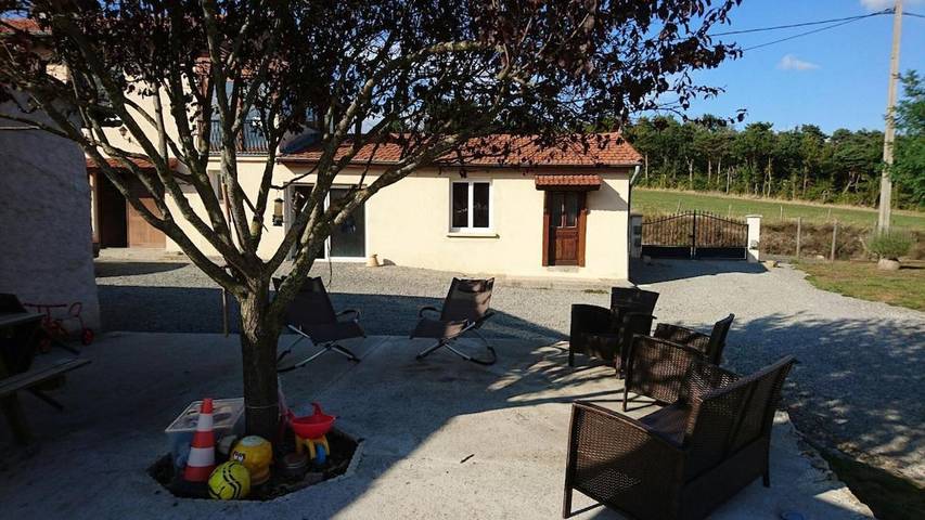 Maison de vacances pour 2 personnes, avec Terrasse ainsi que Jardin et Vue