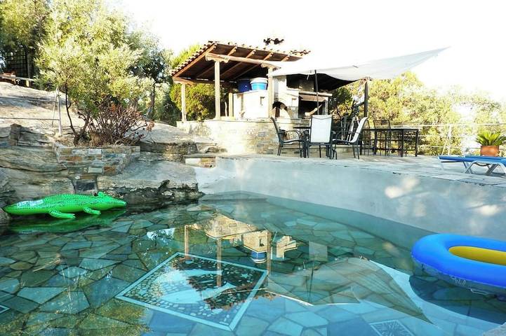 Ferienhaus für 5 Personen, mit Balkon und Garten, mit Haustier am Pilion - 2