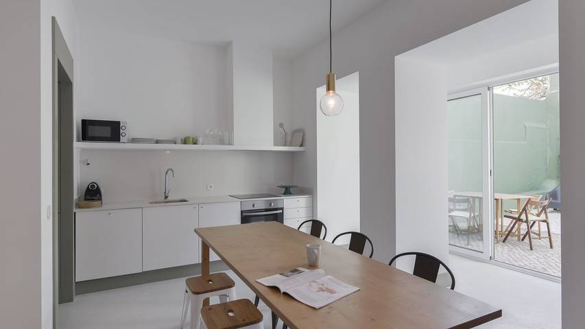 Apartamento de férias para 4 pessoas, com terraço em Belém (Lisboa)