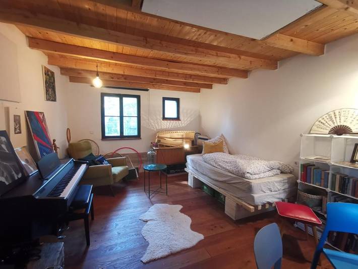 Zelt für 3 Personen, mit Garten und Ausblick, kinderfreundlich in Bayern - 4