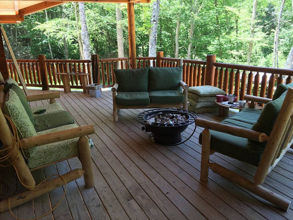 Creekside Hütte, Willis, Va in Blue Ridge Parkway, Floyd County