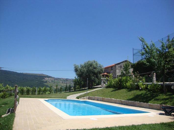 Maison de campagne pour 7 personnes, avec jardin ainsi que piscine et vue, animaux acceptés dans Riba de Mouro - 2