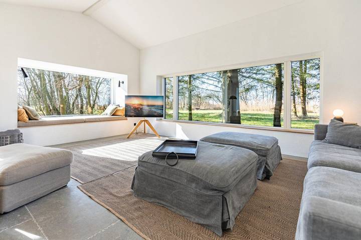 Ferienhaus für 6 Personen, mit Terrasse und Garten sowie Sauna